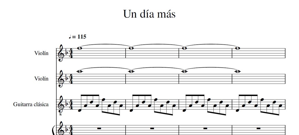 un día más